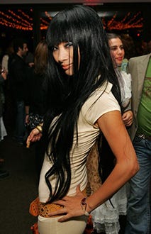 Bai Ling - Linea Pelle 20th Anniversary Party, June 12, 2006