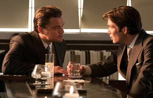 Inception - Leonardo DiCaprio and Cillian Murphy