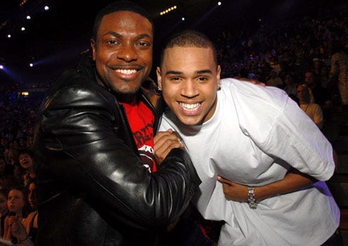 Chris Tucker and Chris Brown - Nickelodeon's 20th Annual Kids' Choice Awards, March 31, 2007