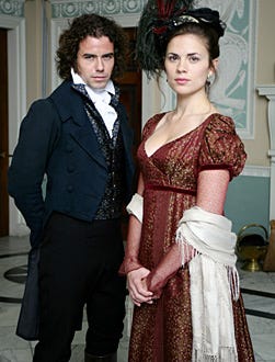 Masterpiece - The Complete Jane Austen: "Mansfield Park" - Joseph Beattie as "Henry Crawford" and Hayley Atwell as "Mary Crawford"