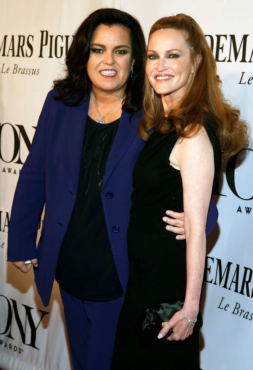 Rosie O'Donnell and Michelle Rounds - 68th Annual Tony Awards in New York, New York, June 8, 2014