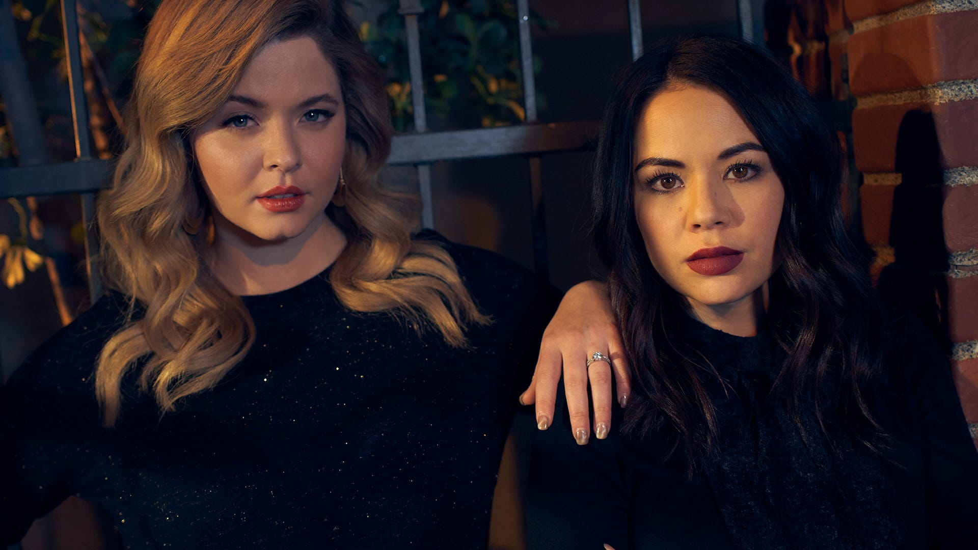 Sasha Pieterse and Janel Parrish, Pretty Little Liars: The Perfectionists​