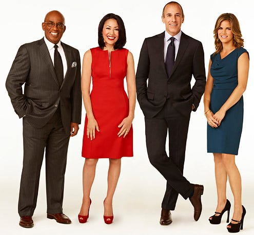 The Today Show - Season 19 - Matt Lauer, Ann Curry, Al Roker, Natalie Morales, September 14, 2011