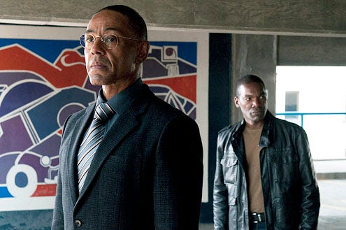 Breaking Bad - Season 4 - "End Times" - Giancarlo Esposito and Ray Campbell