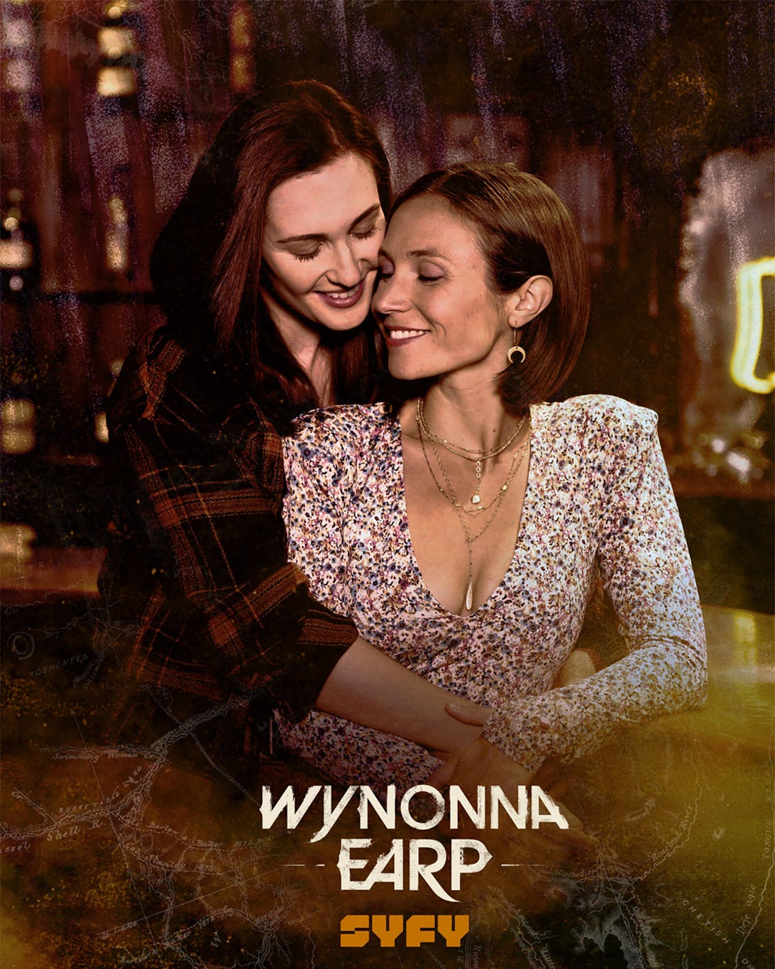 Katherine Barrell and Dominique Provost-Chalkley, Wynonna Earp