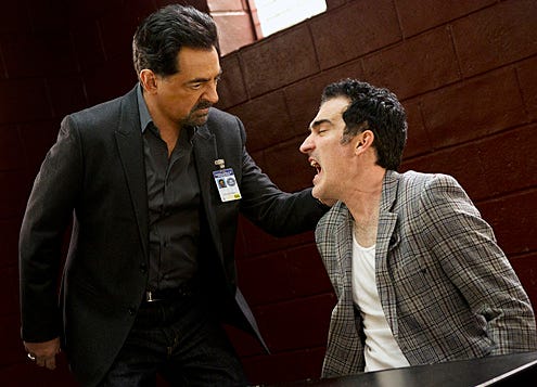 Criminal Minds - Season 6 - "Lauren" - Joe Mantegna, Patrick Fischler