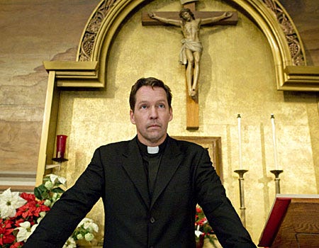 Leverage - Season 1, "The Miracle Job" - D.B. Sweeney as Father Paul