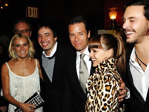 Sienna Miller, Jimmy Fallon, Guy Pearce, Mena Suvari and Jack Huston - The premiere of "Factory Girl" in New York City, January 29, 2007