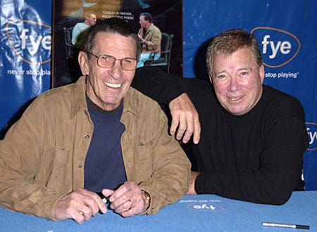 Leonard Nimoy & William Shatner - Mind Meld: Secrets Behind the Voyage of a Lifetime In Store, March 17, 2002