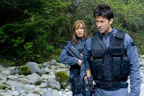 Stargate Atlantis - Rachel Luttrell and Joe Flanigan