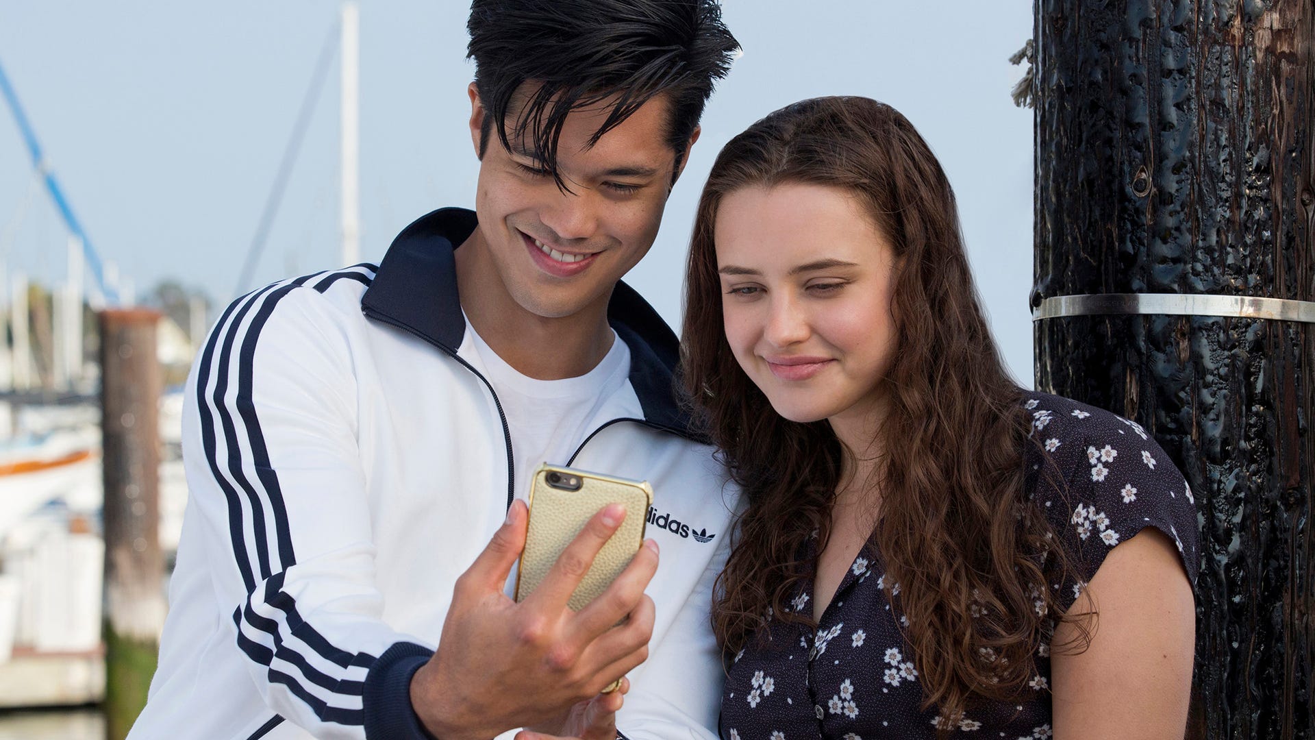 Ross Butler and Katherine Langford, 13 Reasons Why​