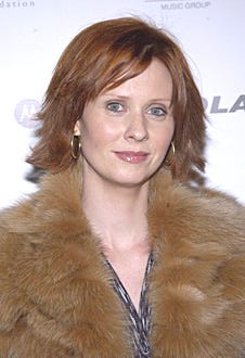 Cynthia Nixon at the Hip-Hop Summit Action Network's First Annual Action Awards Benefit and Dinner, 2003