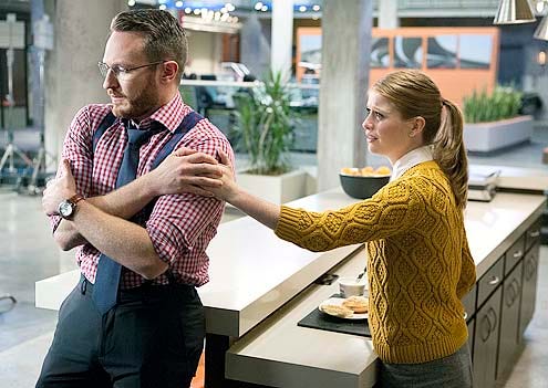 House of Lies - Season 3 - "Zhang" - Josh Lawson and Genevieve Angelson