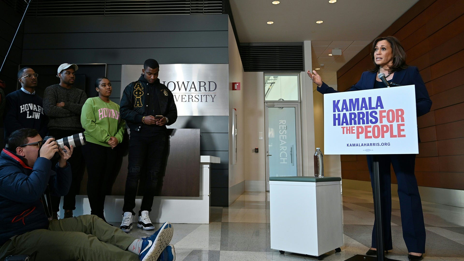 Kamala Harris at Howard University