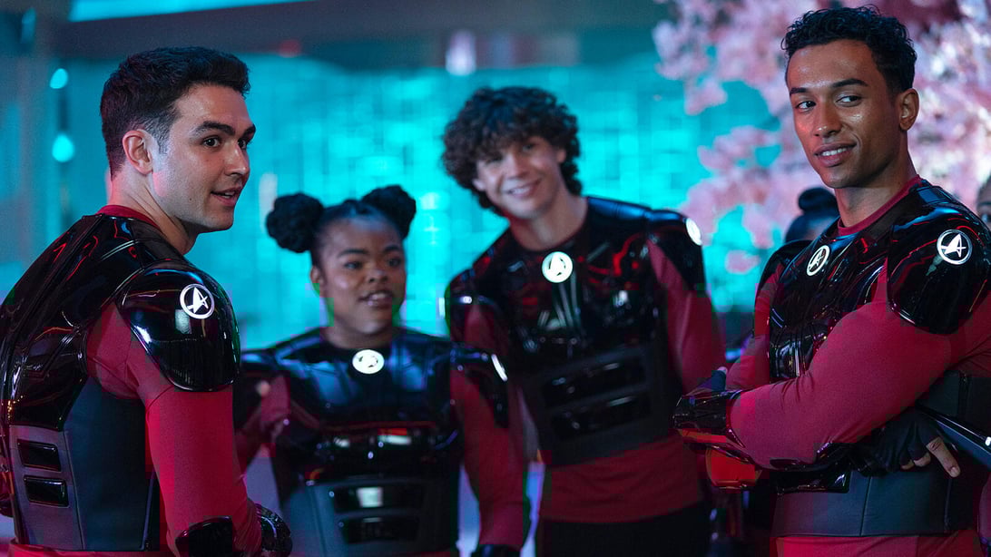 George Hawkins, Kerrice Brooks, and Sandro Rosta, Star Trek: Starfleet Academy