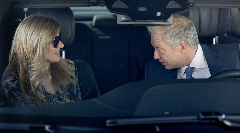 Connie Britton as Debra Newell, Jeff Perry as Michael O'Neil, Dirty John