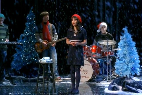 Glee - Season 2 - "A Very Glee Christmas" - Lea Michele