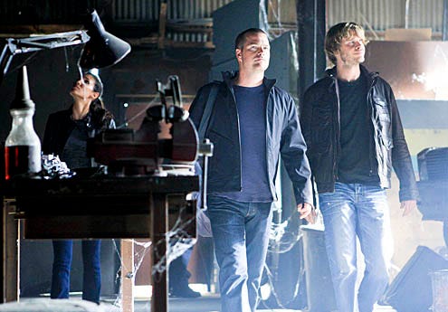 NCIS: Los Angeles - "Lange, H." - Daniela Ruah as Special Agent Kensi Blye, Chris O'Donnell as Special Agent G. Callen, and Eric Christian Olsen as LAPD Liaison Marty Deeks