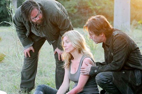 Revolution - Season 2 - "There Will Be Blood" - Zak Orth, Elizabeth Mitchell and Billy Burke