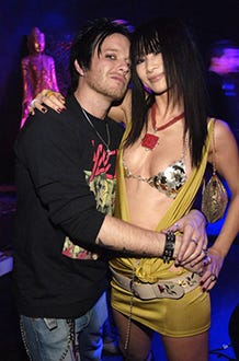 Jamie McCarthy and Bai Ling - Live Performance by Damien Marley in Park City, January 21, 2006