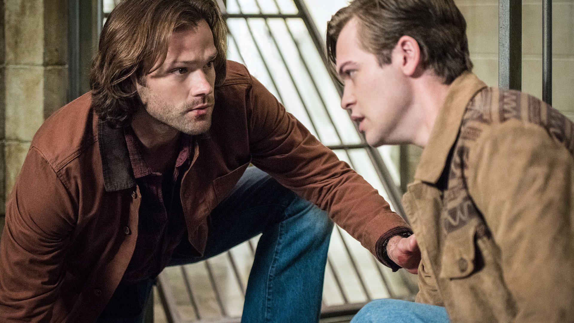 Jared Padalecki and Alexander Calvert, Supernatural