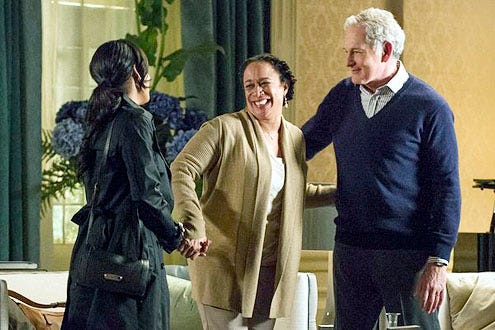 Deception - Season 1 - "Good Luck With Your Death" - Meagan Good, S. Epatha Merkerson and Victor Garber