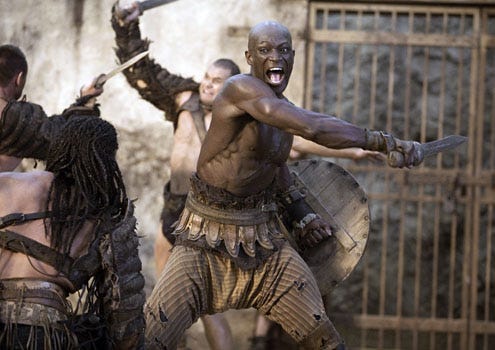 Spartacus: Gods of the Arena - Peter Mensah as Oenonaus