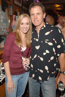 Andrea Bowen and Mark Moses - "Night of Bowling for Charity", Sept. 2006