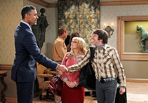 The Big Bang Theory - Season 4 - "The Love Car Displacement" - Simon Helberg, Melissa Rauch, Rick Fox