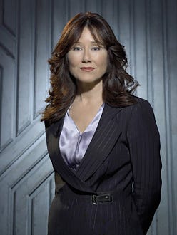 Battlestar Galactica - Mary McDonnell as President Laura Roslin