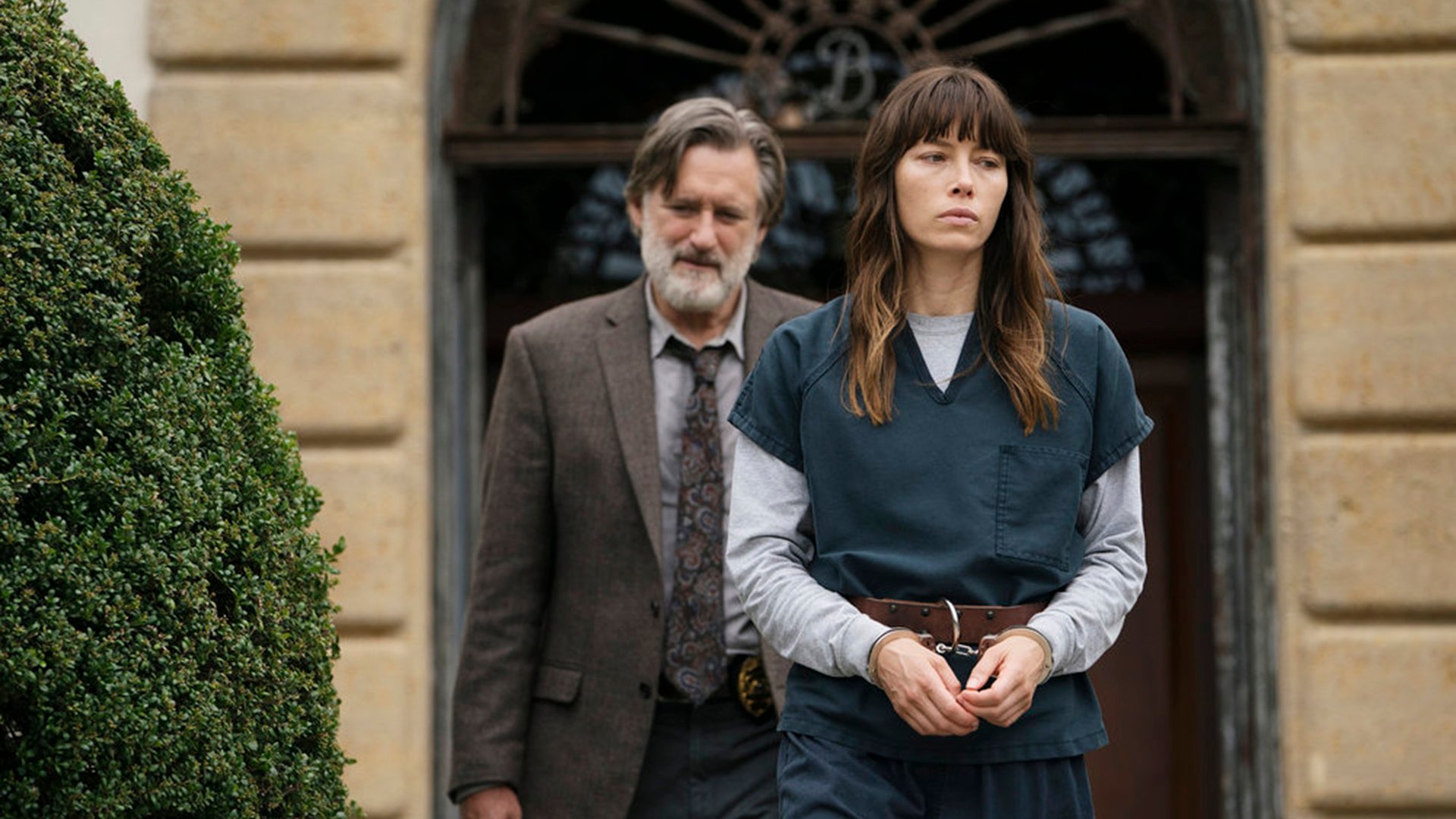 Bill Pullman and Jessica Biel, The Sinner