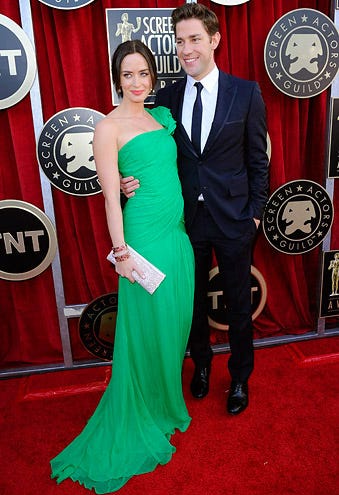 Emily Blunt and John Krasinski - The 18th Annual Screen Actors Guild Awards in Los Angeles, January 29, 2012