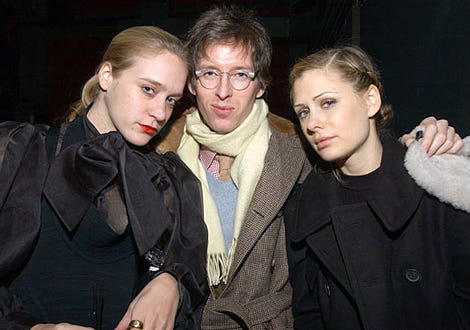 Chloe Sevigny, Wes Anderson and Tara Subkoff - The "Spun" New York City premiere, March 6, 2003