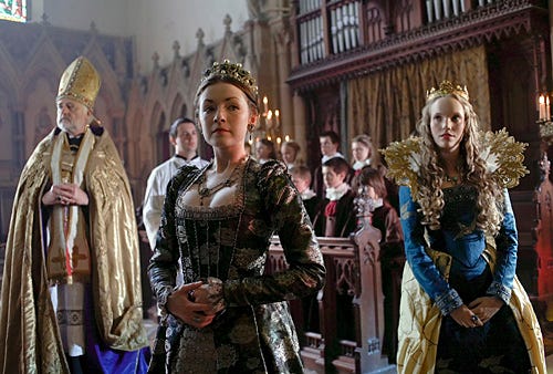 The Tudors - Season 4 - Episode 3 - Sarah Bolger as Mary Tudor and Tamzin Merchant as Katherine Howard