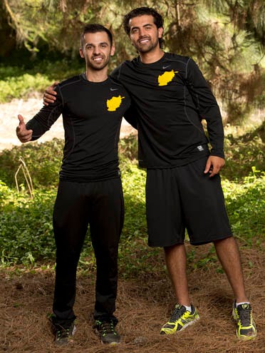 The Amazing Race: All-Stars - Cousins Leo Temory (left) and Jamal Zadran (right)