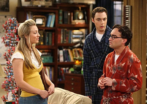 The Big Bang Theory - Season 3 - "The Plimpton Stimulation" - Kaley Cuoco, Jim Parsons, Johnny Galecki