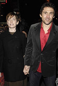 Julianne Nicholson and Jonathan Cake - "Talk Radio" Broadway opening night - March 2007