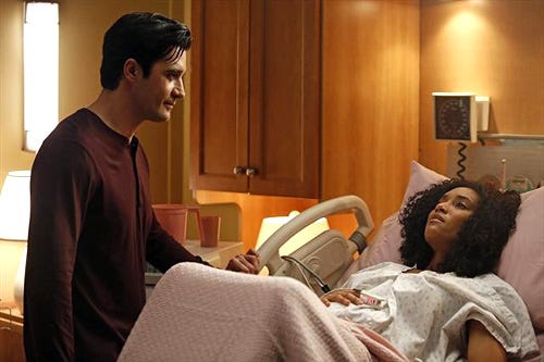 Switched at Birth - Season 1 - "Introducing the Miracle" – Gilles Marini, Annie Ilonzeh