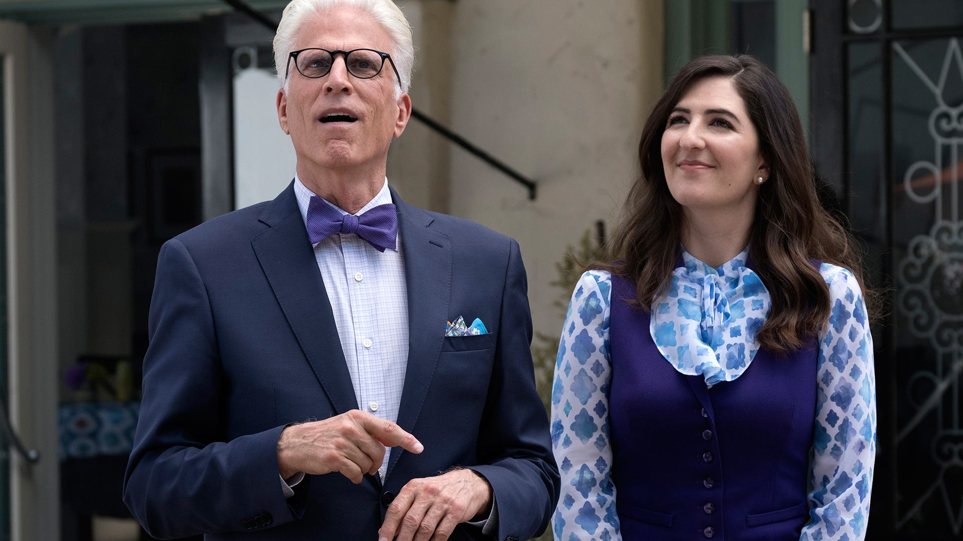 Ted Danson, D'Arcy Carden; The Good Place