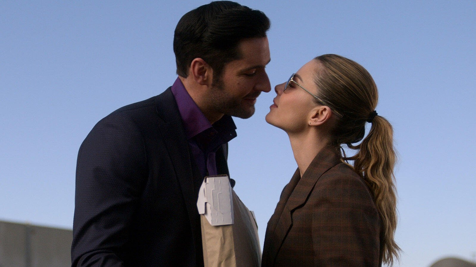 Tom Ellis and Lauren German, Lucifer