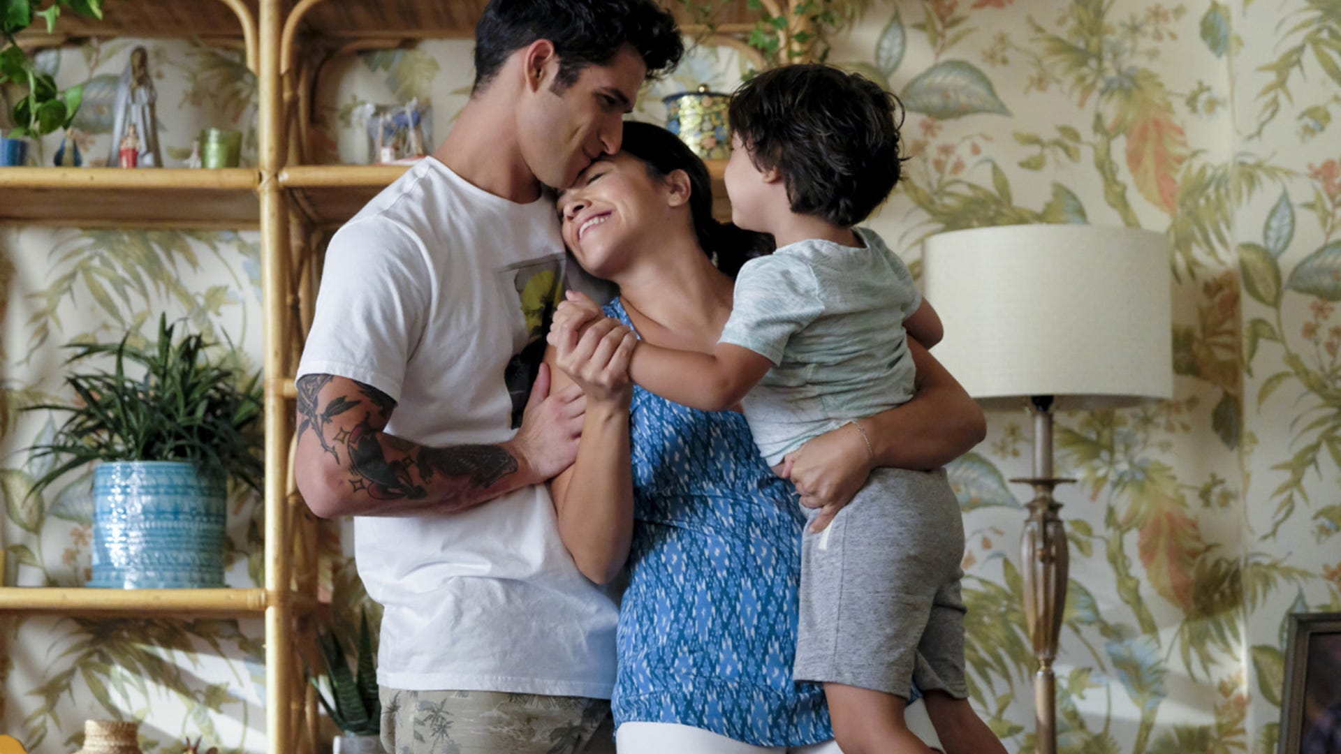 Tyler Posey and Gina Rodriguez, Jane the Virgin