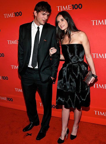 Ashton Kutcher and Demi Moore - The 2010 TIME 100 Gala in New York City, May 4, 2010