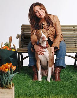 The Rachael Ray Show - Rachael with her dog Isaboo