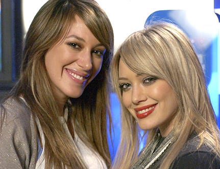 Haylie Duff and Hilary Duff