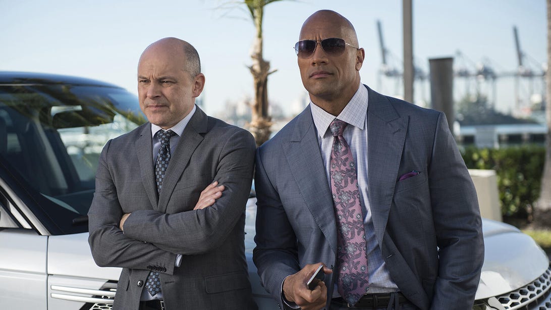 Rob Corddry and Dwayne Johnson, Ballers
