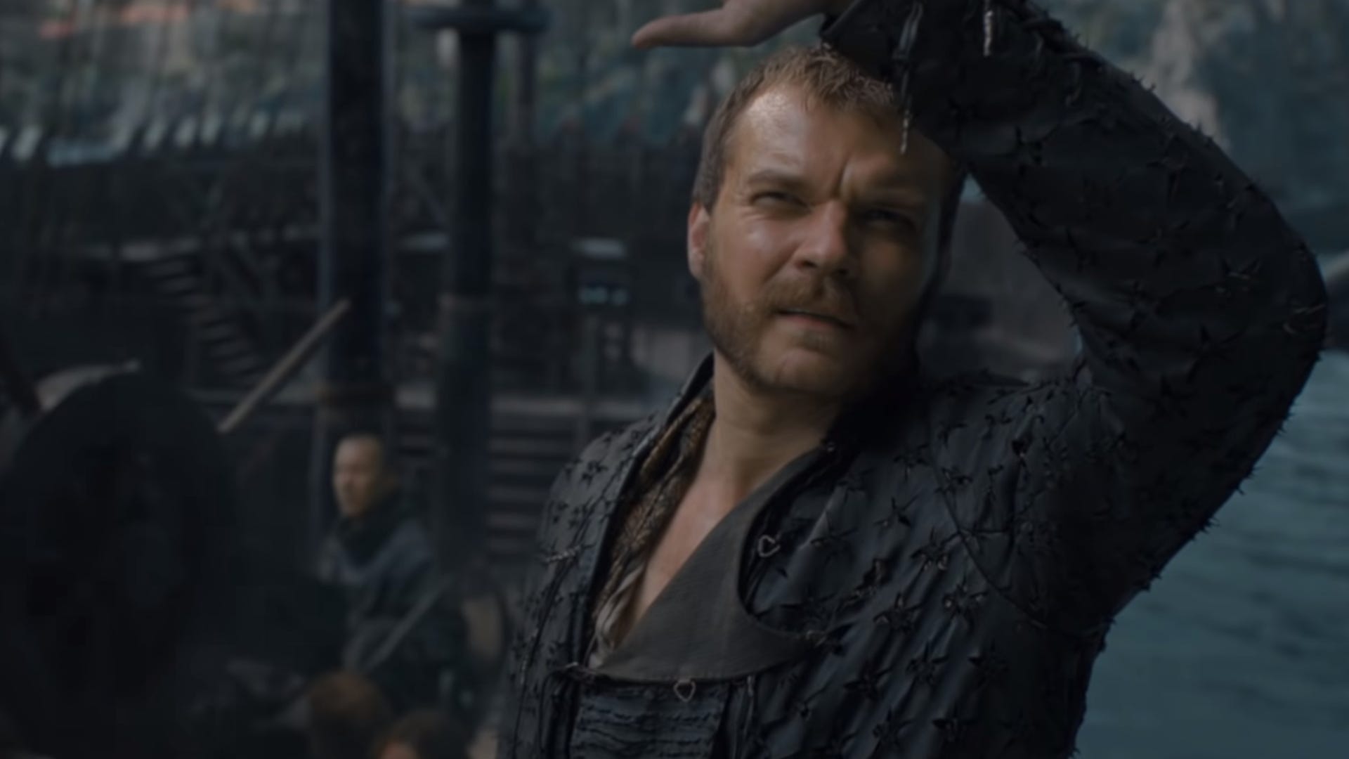 Euron Greyjoy (Pilou Asbæk) in Game of Thrones Season 8, Episode 5