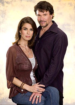 Days Of Our Lives - Kristian Alfonso as Hope Williams Brady, Peter Reckell as Bo Brady