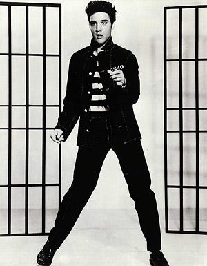 Elvis Presley - Filmstill from Jailhouse Rock, 1957