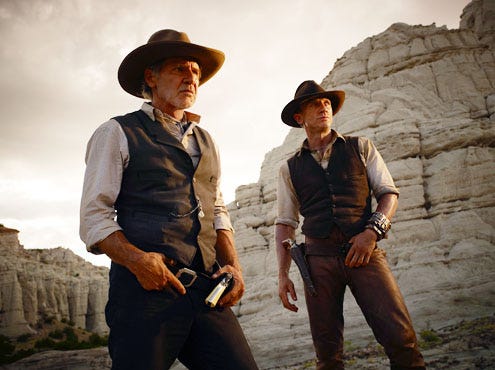 Cowboys & Aliens - Harrison Ford and Daniel Craig