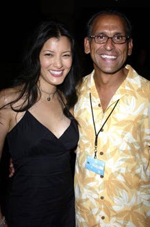 Kelly Hu and Radha Arora - Maui Film Festival, June 12, 2003